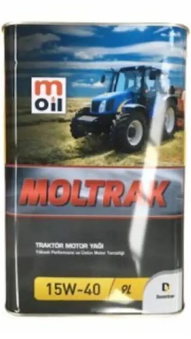 Moil Moltrak 15W-40 9 Lt Traktör - Forklift - İş Makinası Yağı ÜT:2023