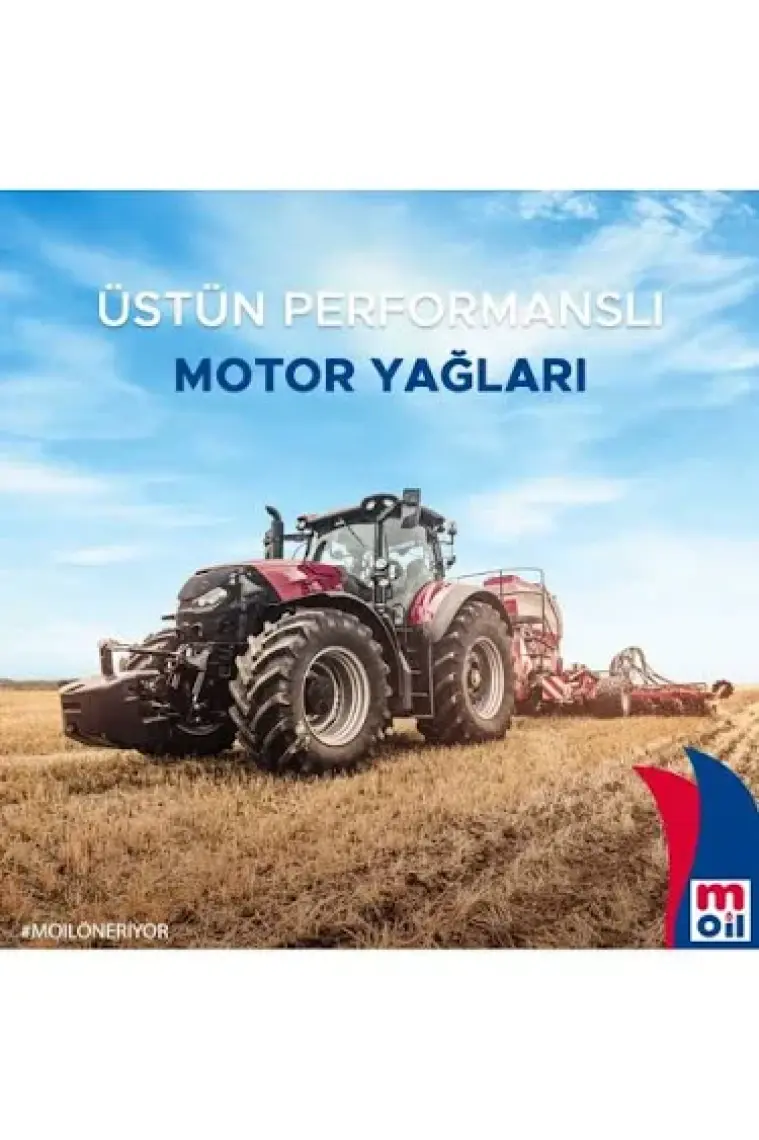 Moil Moltrak 15W-40 9 Lt Traktör - Forklift - İş Makinası Yağı ÜT:2023