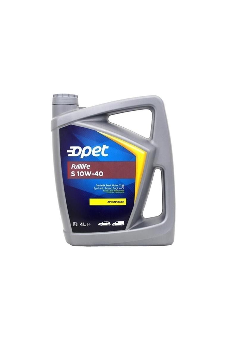 Fulllife S 10w40 4 Lt Sentetik Bazlı Motor Yağı
