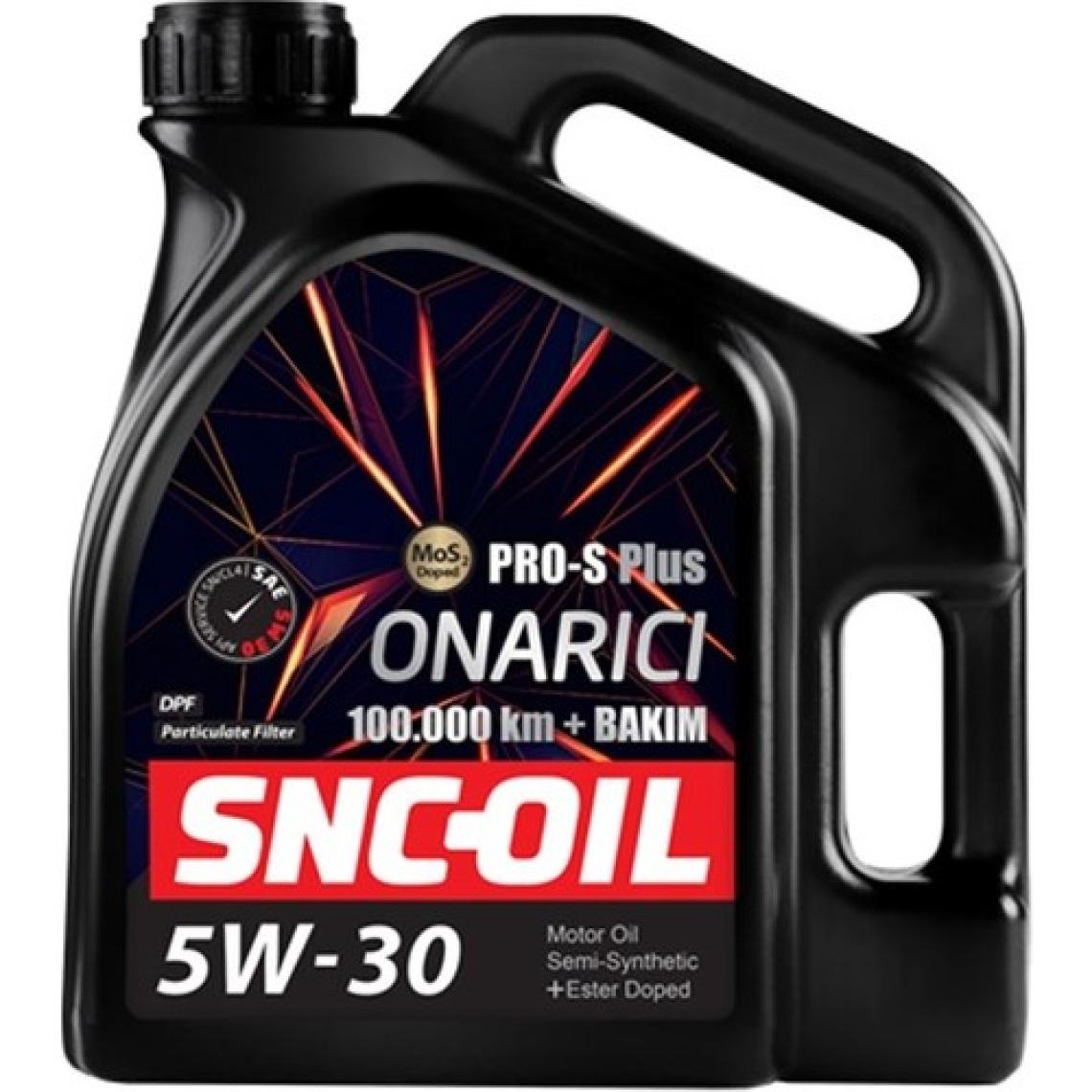 Snc Oıl 100.000KM+BAKIM Pro-S Plus Onarıcı 5W-30 4 Litre Motor Yağı ( Üretim Yılı: 2023 )