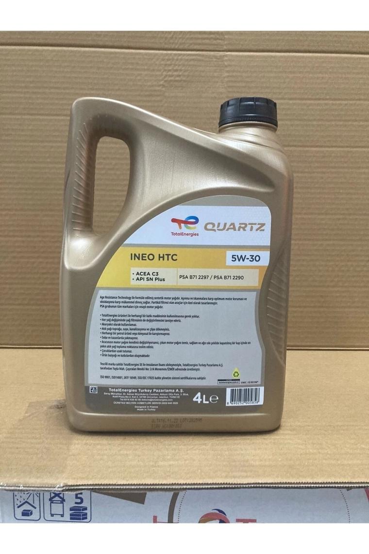 Total Quartz Ineo HTC 5W-30 4 lt Motor Yağı - 2023