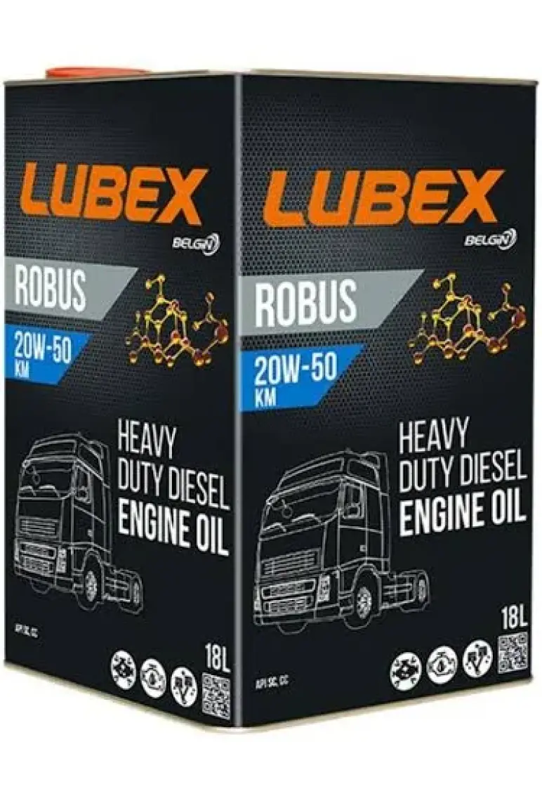 Lubex Robus 20W-50 KM 18 Litre Motor Yağı ( Üretim Yılı: 2022 )