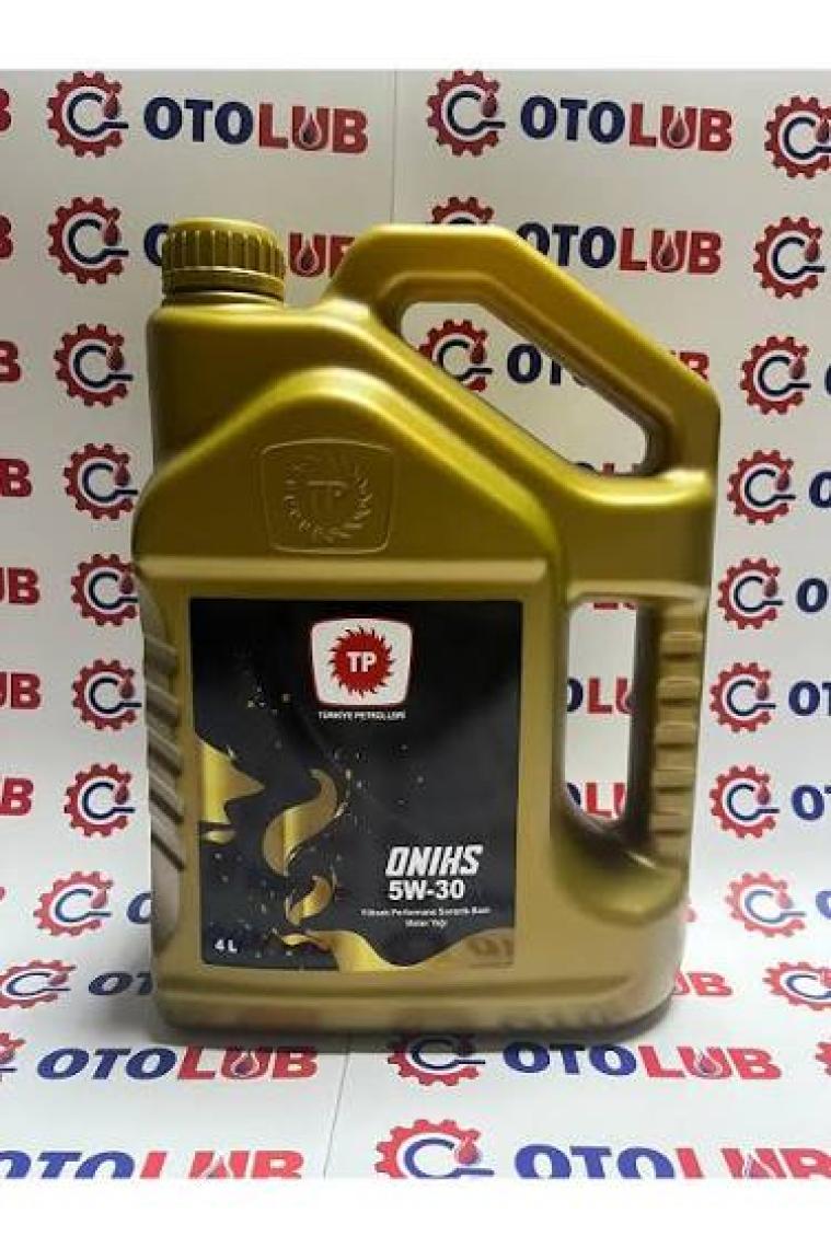 Türkiye Petrolleri Oniks DPF Partiküllü 5W-30 4 Litre Motor Yağı ( Üretim Yılı :2022 )