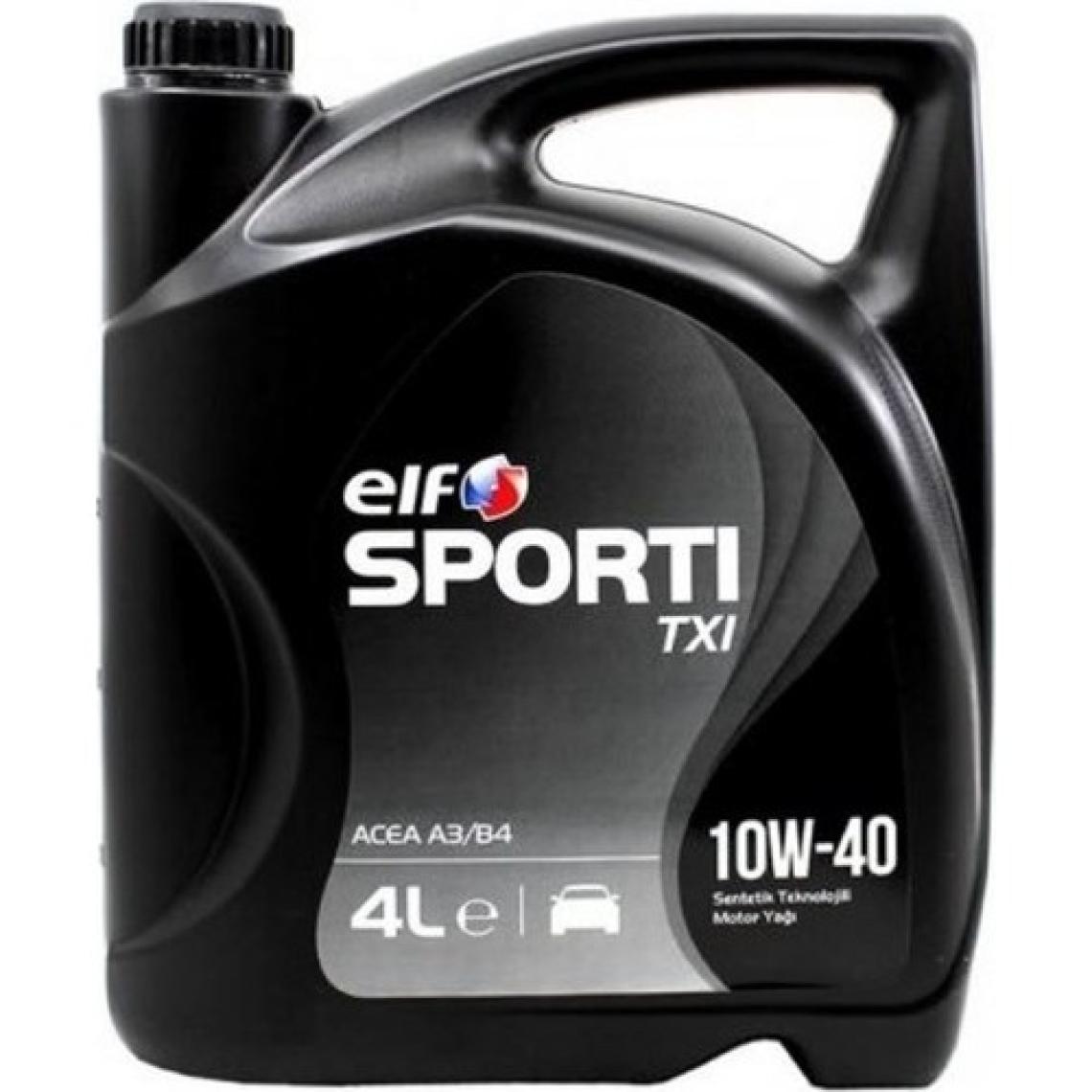 Elf Sporti TXI 10W-40 4 Litre Motor Yağı ( Üretim Yılı: 2023 )