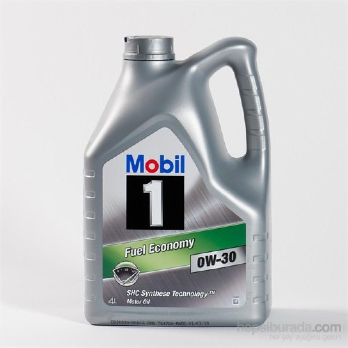 Mobil 1 Fuel Economy 0W-30 4 lt Motor Yağı - 2023