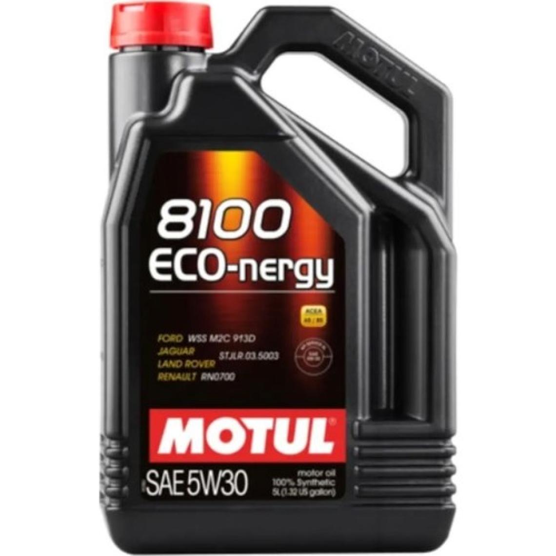 Motul 8100 Eco Nergy 5W-30 5 Litre Motor Yağı (Üretim Yılı: 2024)