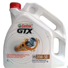Castrol GTX LPG 20W-50 4 lt Motor Yağı