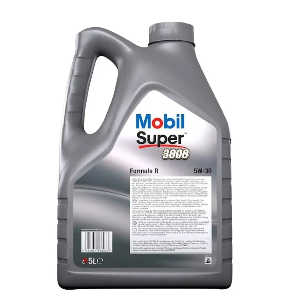 Mobil Süper 3000 F-R 5W-30 Renault Motor Yağı 5 Litre ( Üretim Yılı: 2024 )