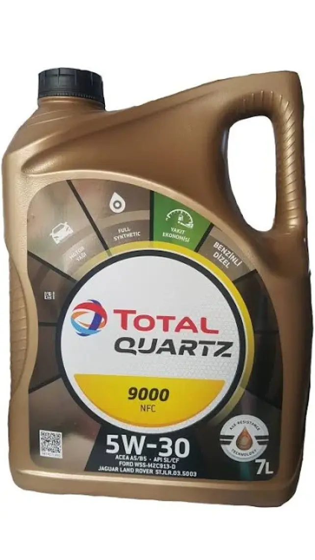 Total Qurtz 9000 Nfc 5W-30 Motor Yağı 4 Litre (Üretim Yılı :2022)