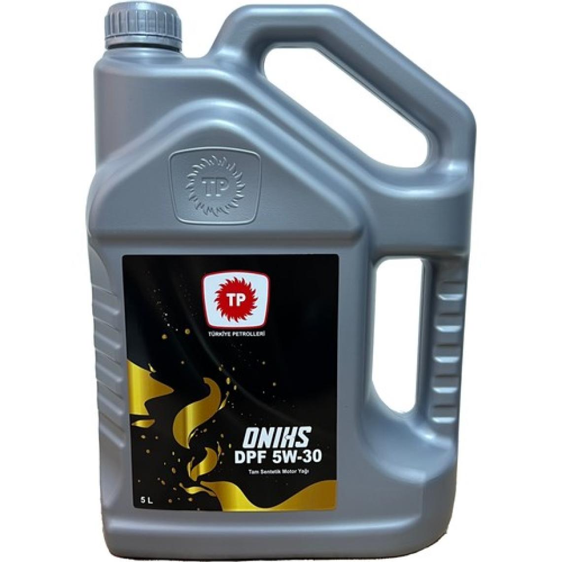 Türkiye Petrolleri Oniks 5W-30 DPF 5 lt Motor Yağı