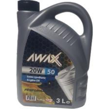 Awax 20W50 3 Lt Motor Yağı (Üretim Yılı: 2025)