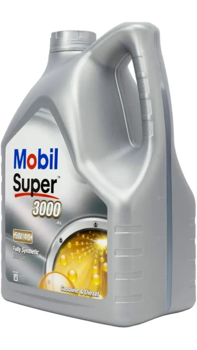 Mobil Super 3000 X1 5W40 Motor Yağı 4 lt (Üretim Yılı 2023) + Interwax Klima Temizleyici