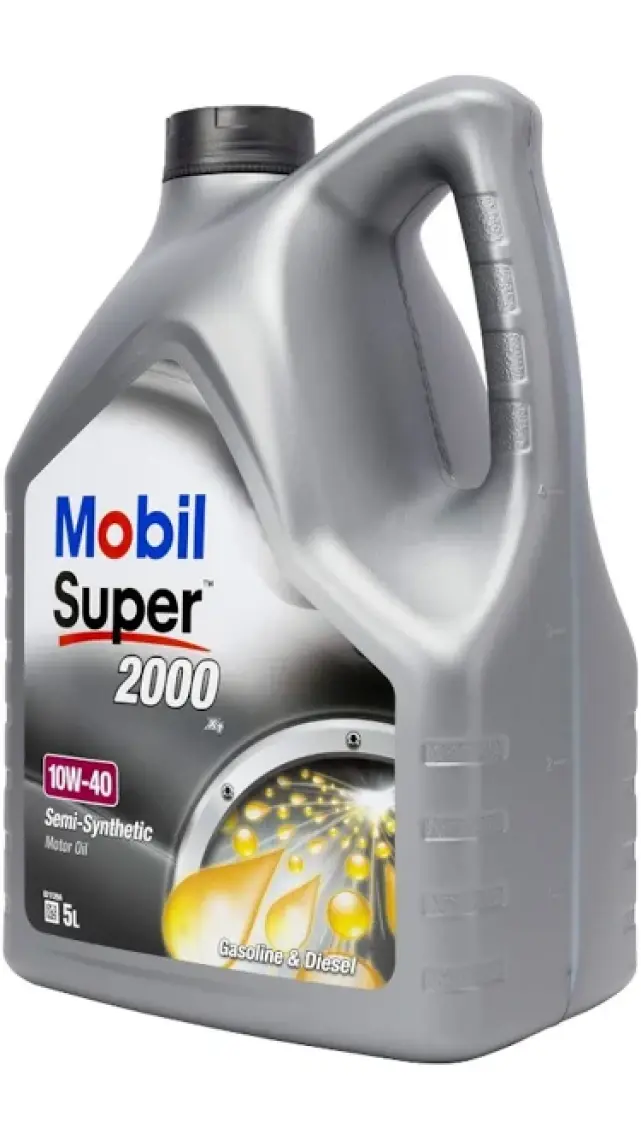 Mobil Super 2000 X1 10W40 Motor Yağı 4 L + 1 L ( Üretim Yılı: 2023 )