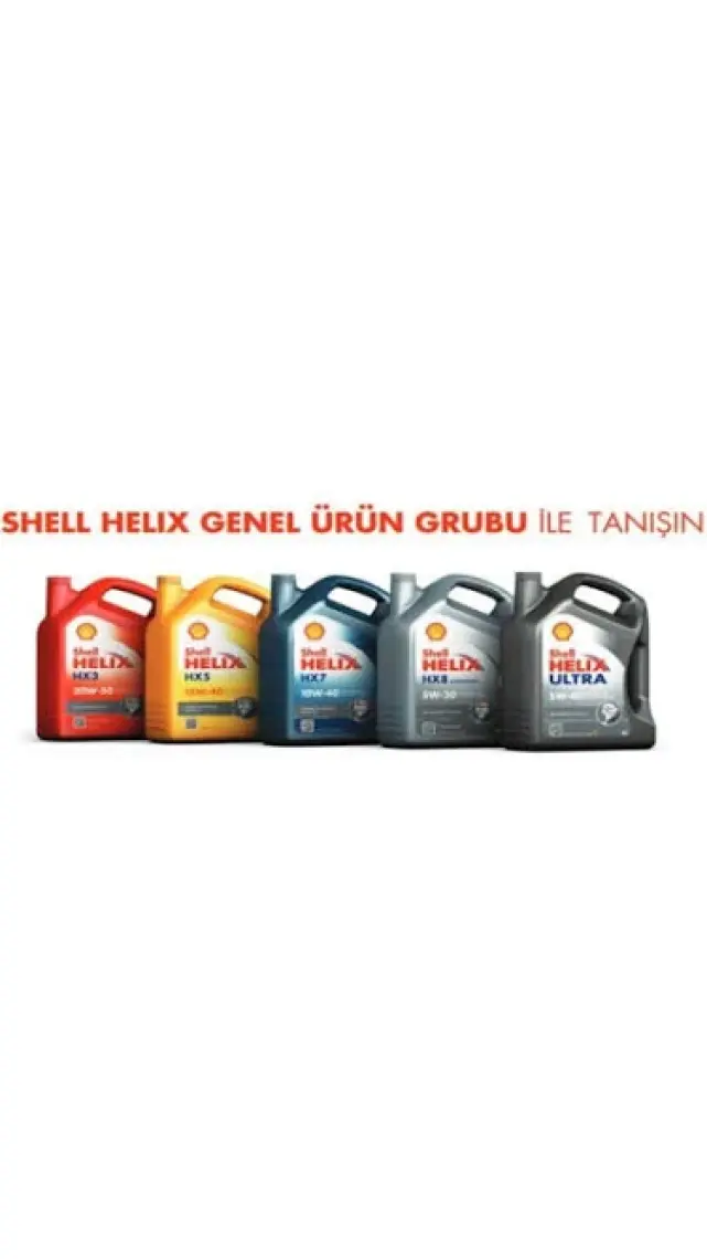 Shell Helix HX7 10W-40 4 Litre Motor Yağı (Üretim Yılı: 2024)
