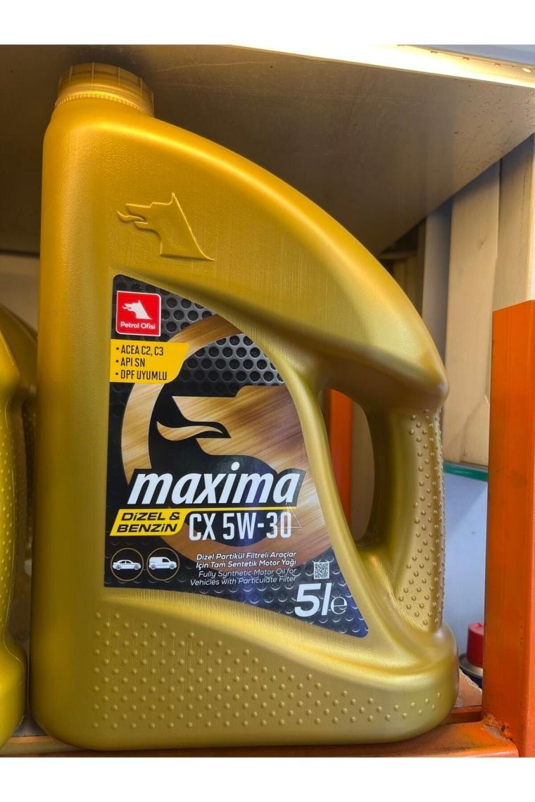 Petrol Ofisi Maxima CX 5W-30 5 lt Motor Yağı - 2023