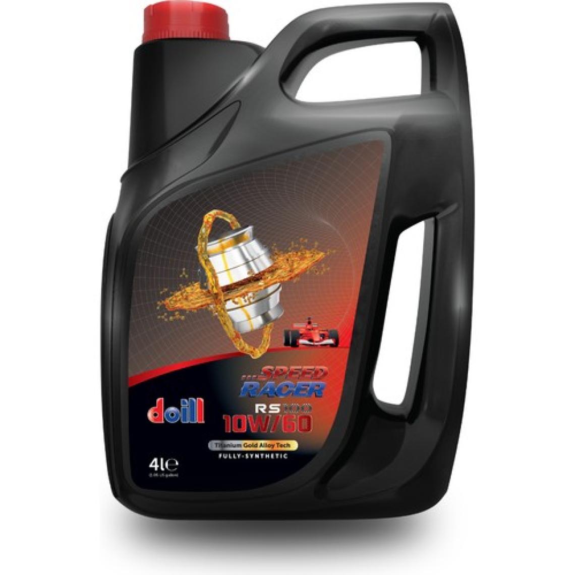 Doill SPEED RACER 10W-60 API SN/CF ACEA A3/B4 4 Litre Tam Sentetik Motor Yağı (Üretim Yılı: 2025)