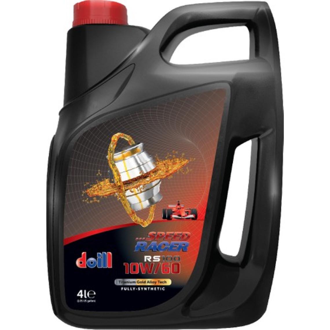 Doill SPEED RACER 10W-60 API SN/CF ACEA A3/B4 4 Litre Tam Sentetik Motor Yağı (Üretim Yılı: 2025)