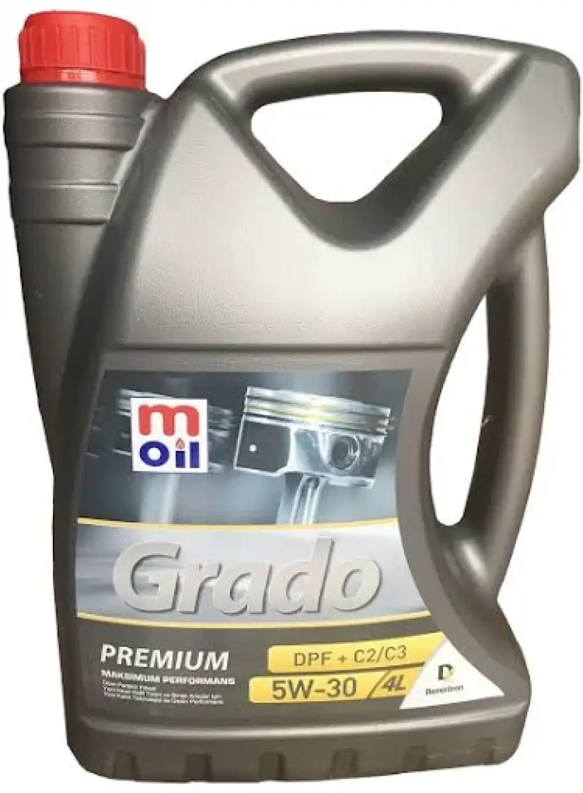 Moil Grado Premium 5W-30 4 Litre Partiküllü Motor Yağı ( Üretim Yılı : 2023 )