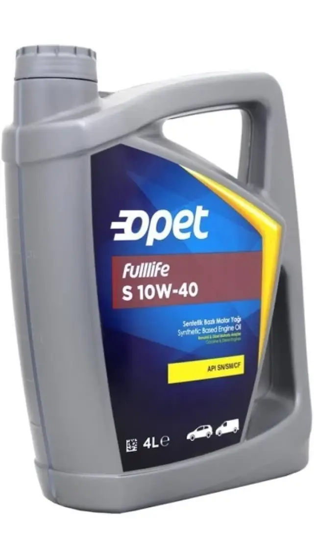 Opet Fulllıfe S 10W-40 4 Litre Motor Yağı (Üretim Yılı: 2022)