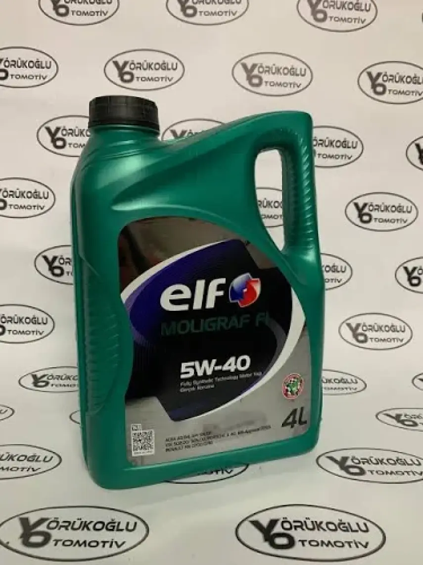 Elf Moligraf F1 5W-40 4 Litre Motor Yağı ( Üretim Yılı: 2022 )