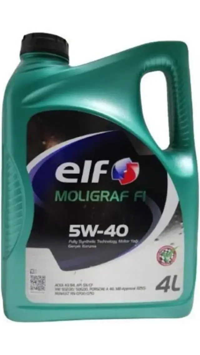 Elf Moligraf F1 5W-40 4 Litre Motor Yağı ( Üretim Yılı: 2022 )