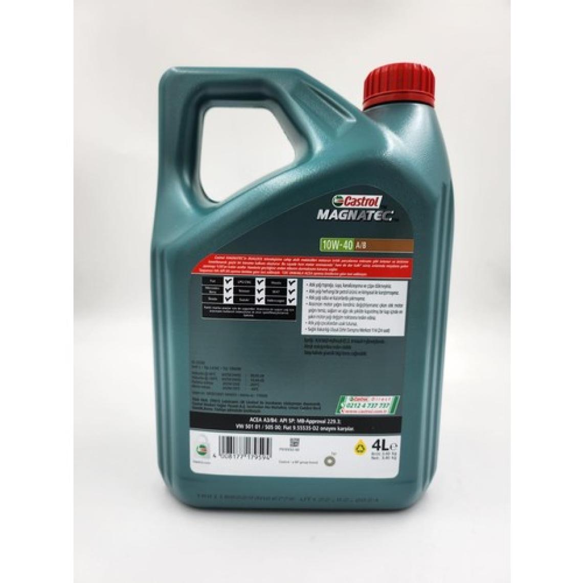 Castrol Magnatec 10W-40 A/b 4 Lt