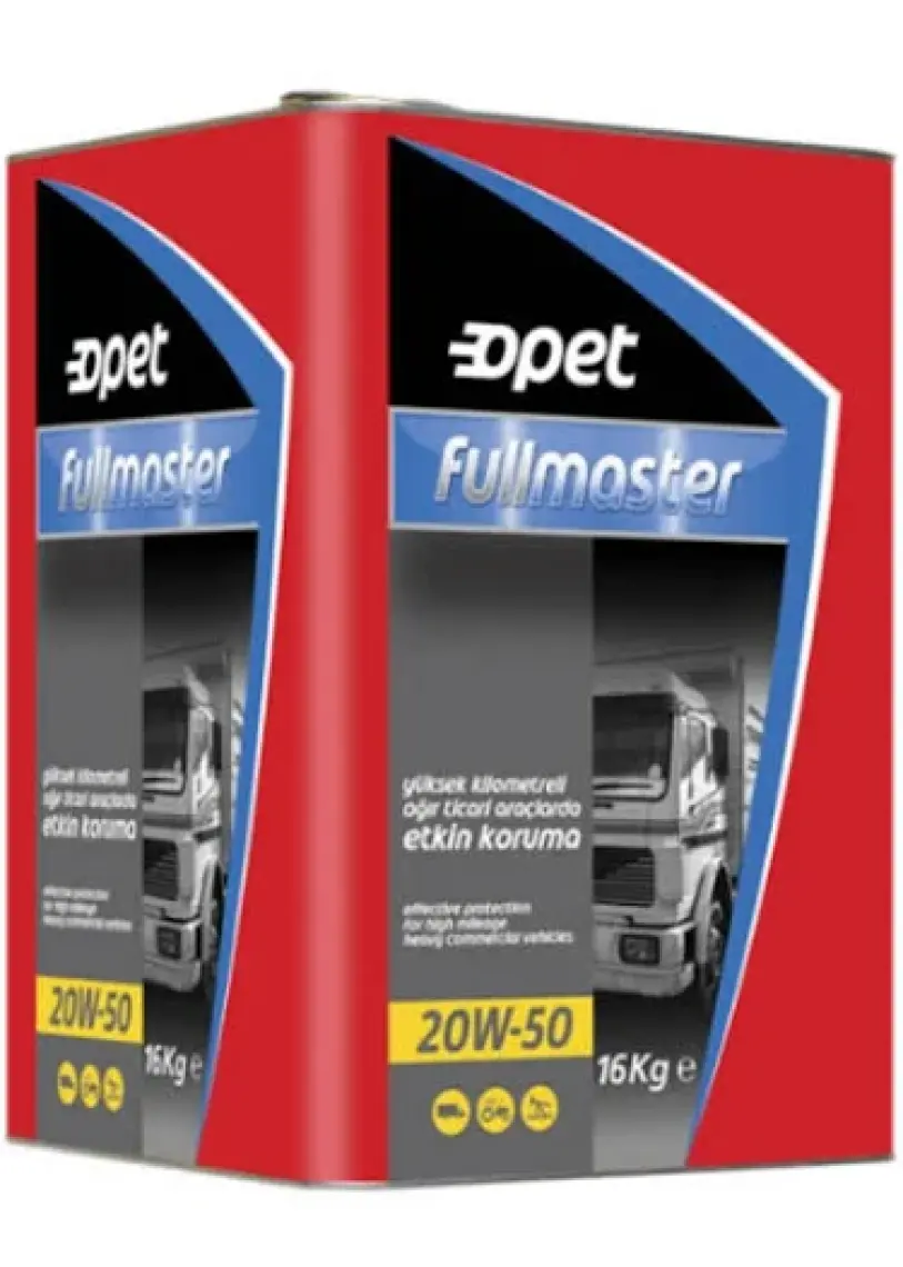 Opet Fullmaster 20W-50 16 Litre Motor Yağı ( Üretim Yılı :2022 )