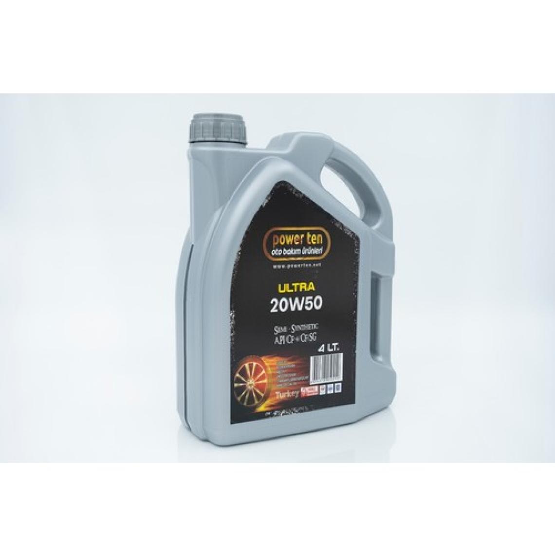 Powerten 20W50 4 Litre Motor Yağı ( Üretim Yılı: 2022 )