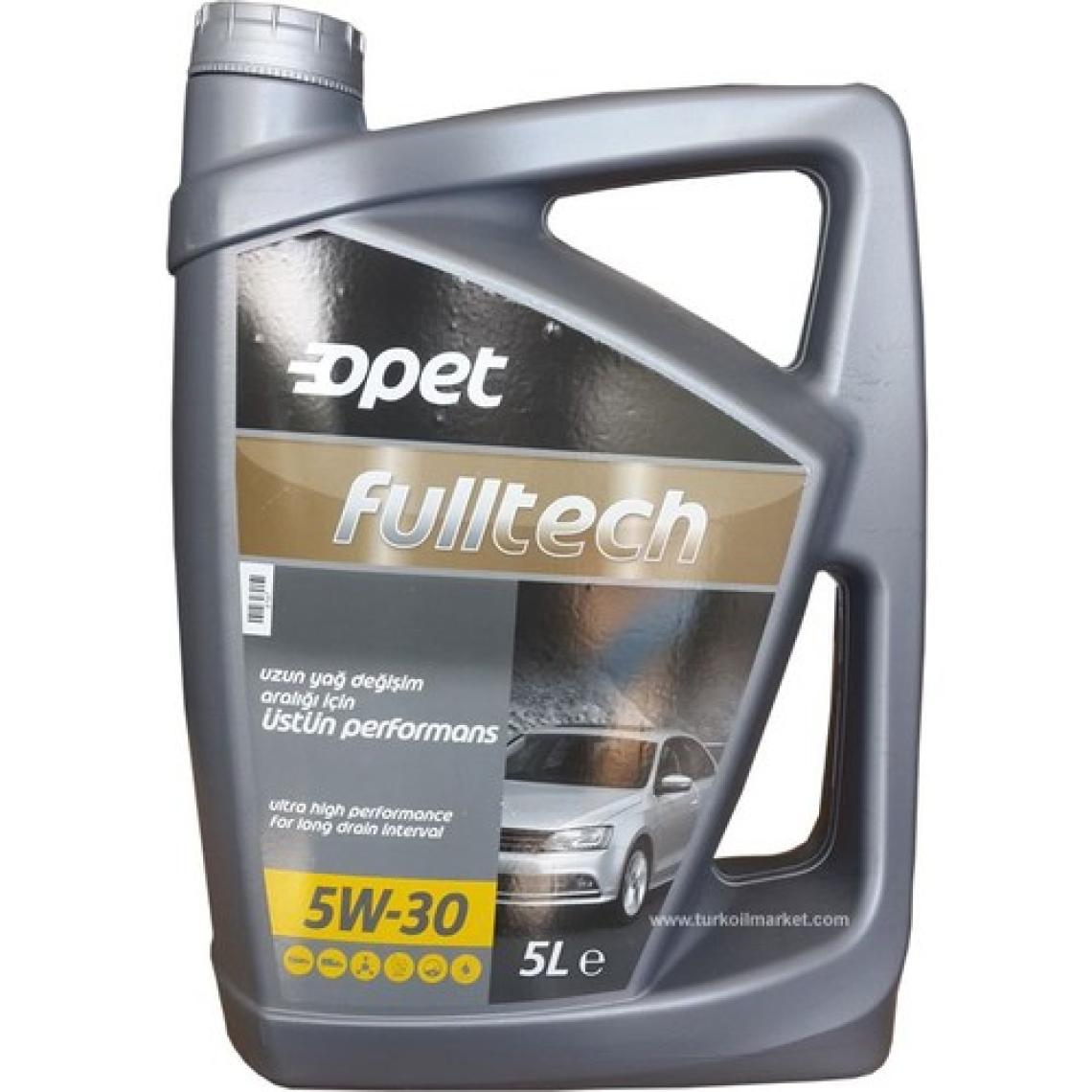 Opet Fulltech 5W-30 5 Litre Motor Yağı ( Üretim Yılı 2022 )
