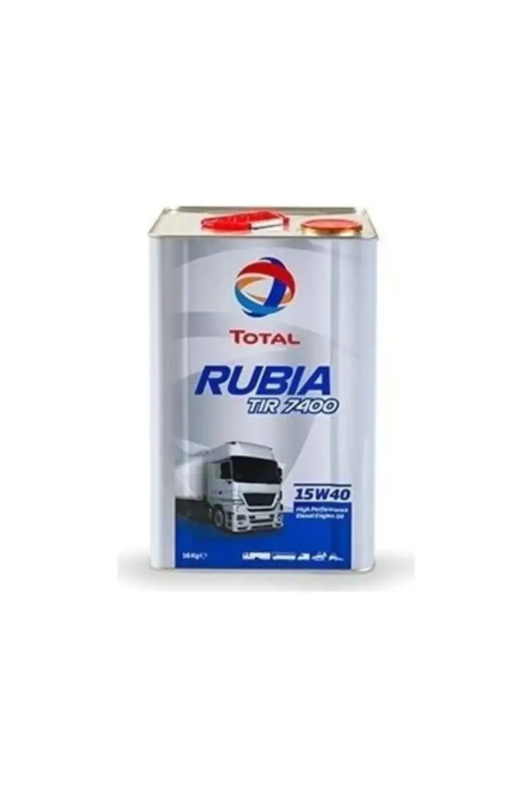 Total Rubia 7400 15W-40 16 Litre Motor Yağı ( Üretim Yılı :2023 )
