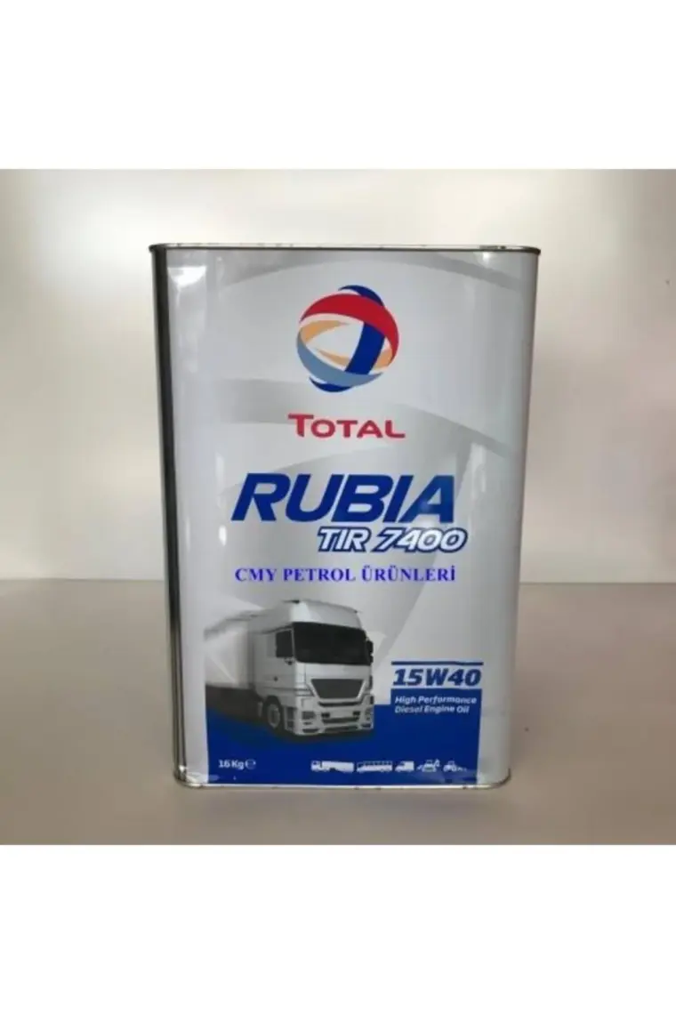 Total Rubia 7400 15W-40 16 Litre Motor Yağı ( Üretim Yılı :2023 )