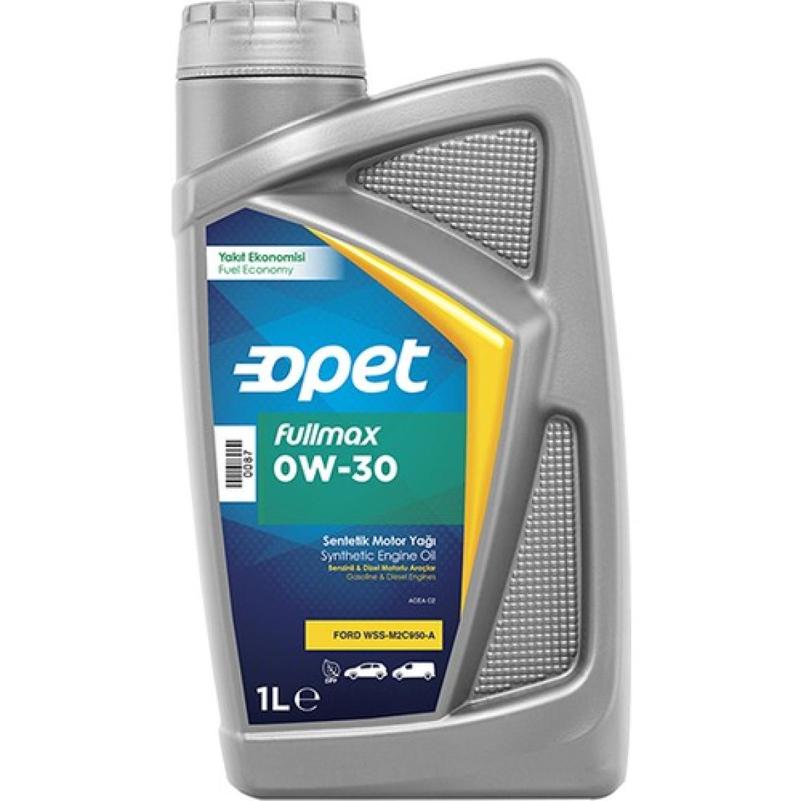 Opet Fullmax 0W-30 1 lt Sentetik Motor Yağı
