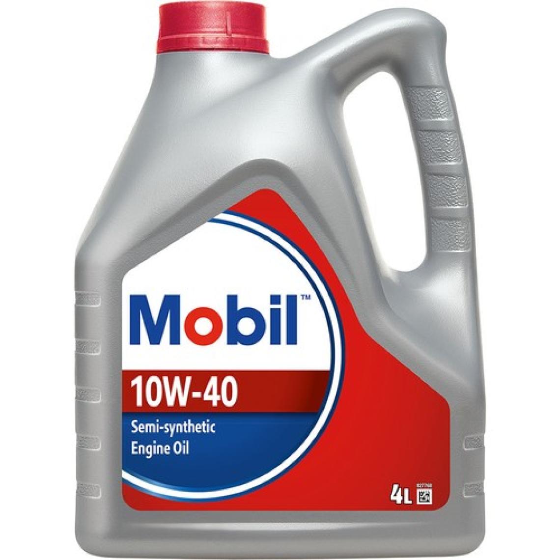 Mobil 10W-40 Semi-Synthetic 4 Litre Motor Yağı ( Üretim Yılı: 2024 )