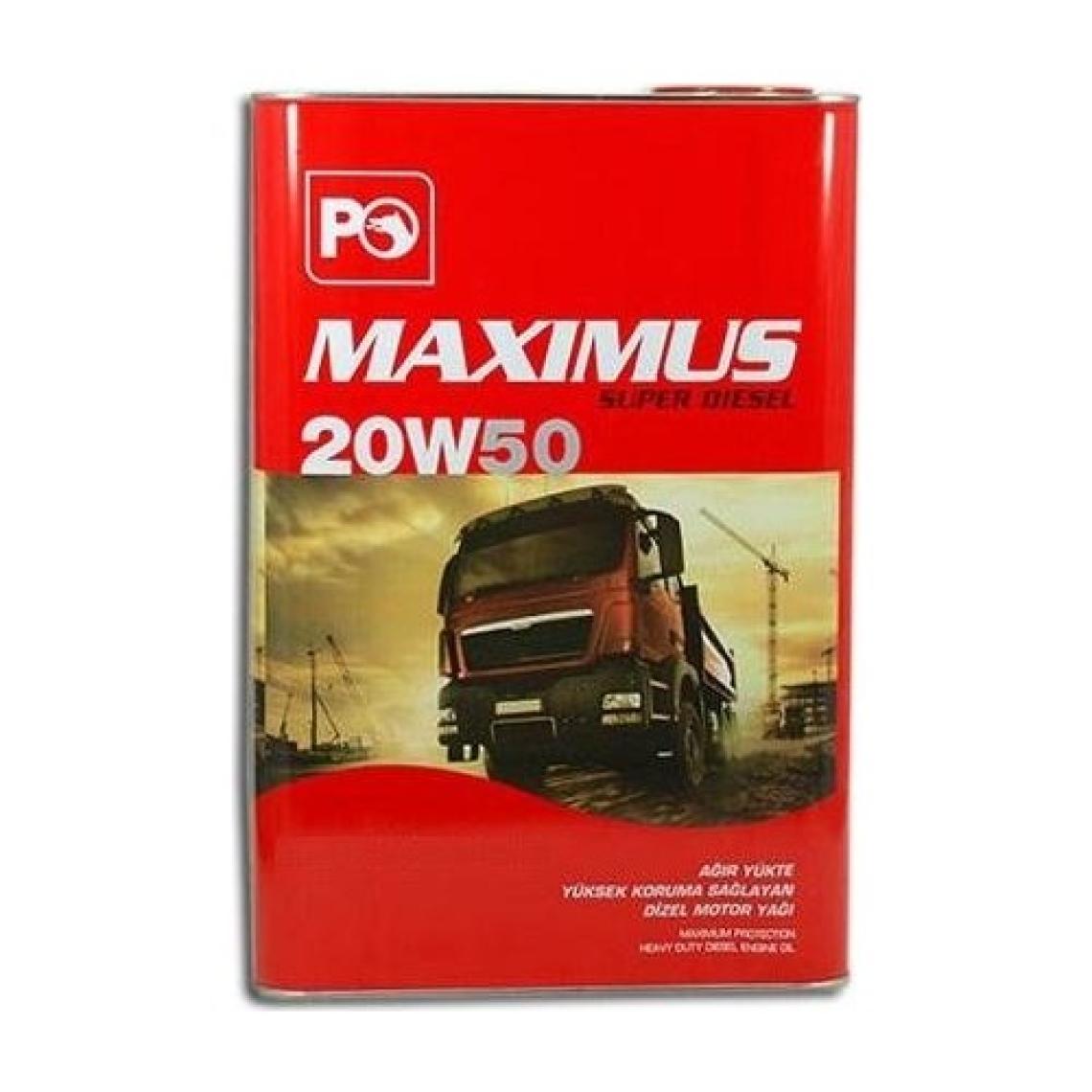 Petrol Ofisi Maximus 20W-50 18 Litre Motor Yağı ( Üretim Yılı :2023 )