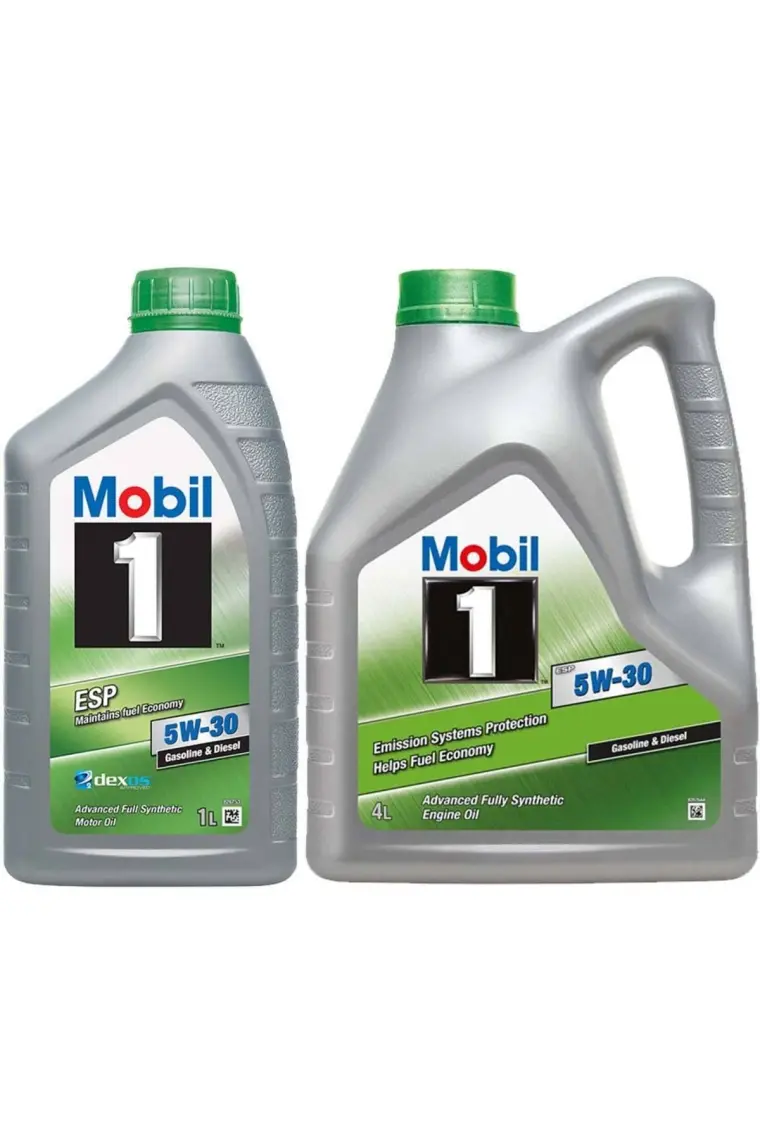 Mobil 1 Esp 5W30 Motor Yağı 4+1 lt (Üretim Yılı: 2024)