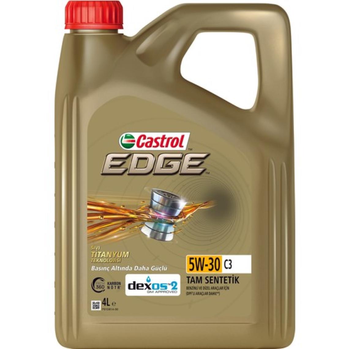 Castrol Edge 5W-30 C3 4 Litre Motor Yağı ( Üretim Yılı: 2025 )