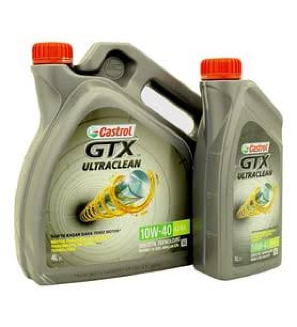 Castrol GTX Ultraclean 10W-40 A3/B4 4 Litre Motor Yağı (Üretim Yılı: 2024)