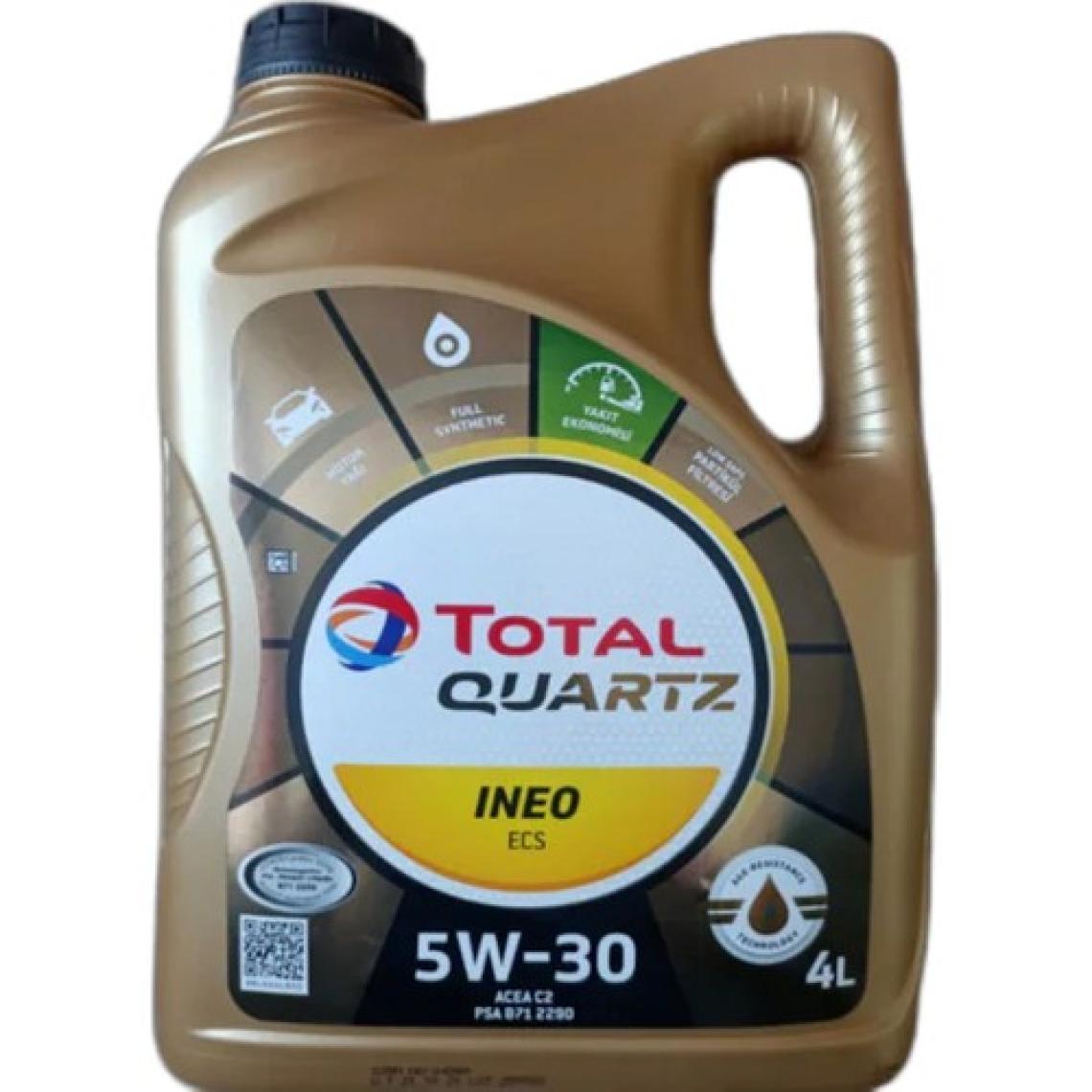 Total Quartz İneo ECS 5W-30 4 Litre Motor Yağı ( Üretim Yılı :2023 )