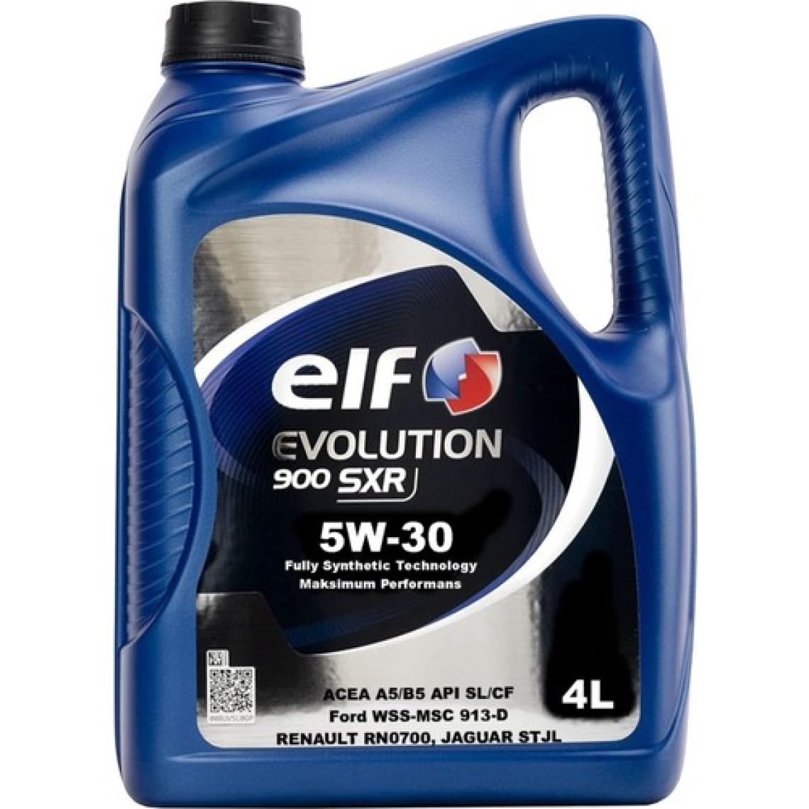 Elf Evolution 900 SXR 5W-30 4 lt Motor Yağı