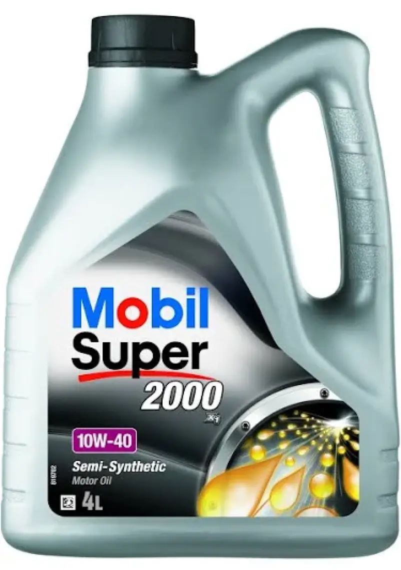 Mobil Süper 2000 X1 10W-40 Motor Yağı 4 Litre ( Üretim Yılı: 2024 )