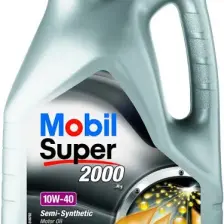 Mobil Süper 2000 X1 10W-40 Motor Yağı 4 Litre ( Üretim Yılı: 2024 )