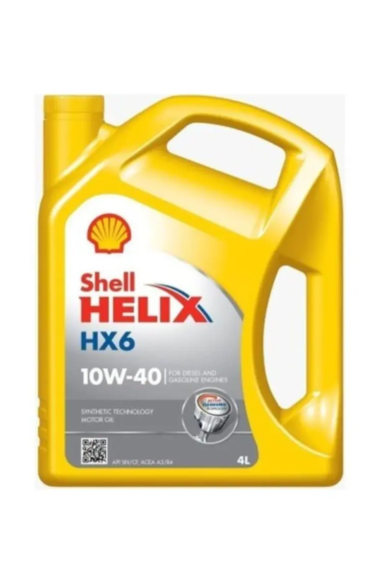 Shell Helix HX6 10W-40 4 Litre Motor Yağı (Üretim Yılı: 2024)