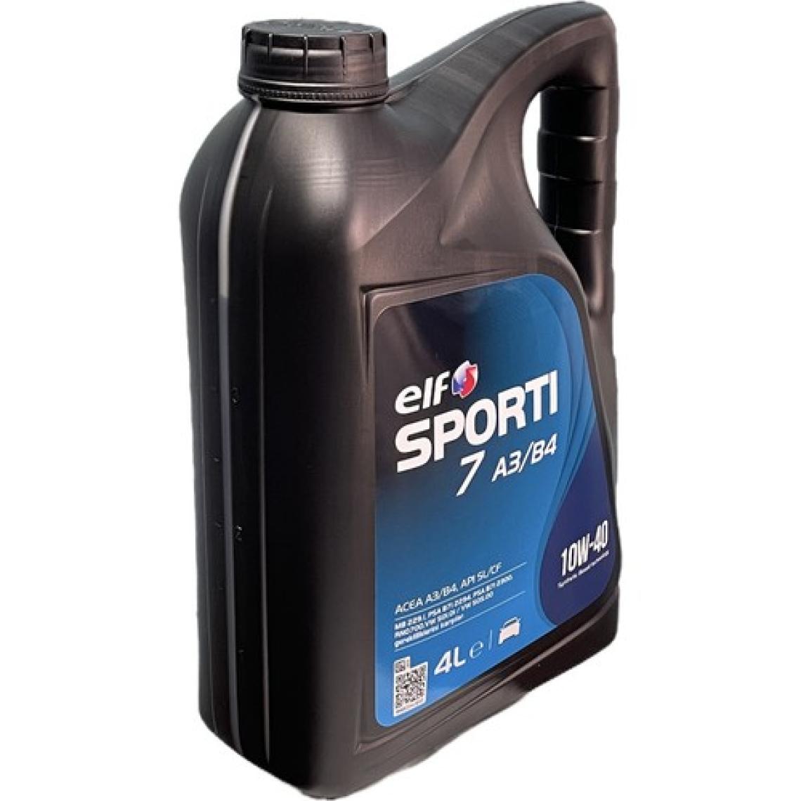 Elf Sporti 7 10W-40 A3/B4 4 lt Motor Yağı - 2023