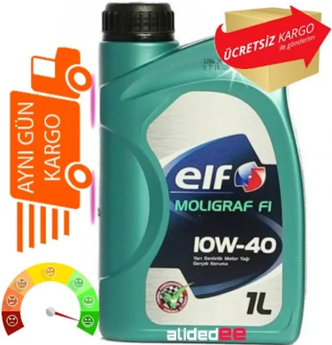 Elf Moligraf FI 10W-40 1 Litre Motor Yağı ( Üretim Yılı: 2021 )