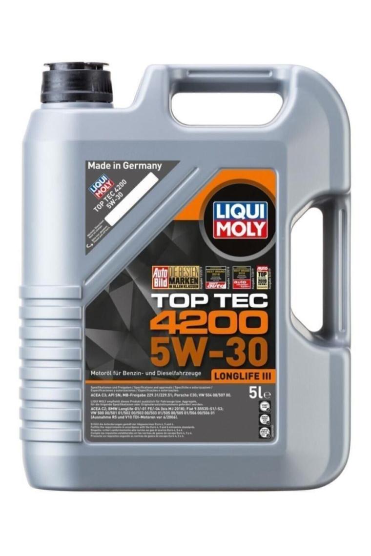 Liqui Moly Top Tec 4200 5W-30 5 lt Motor Yağı - 2023