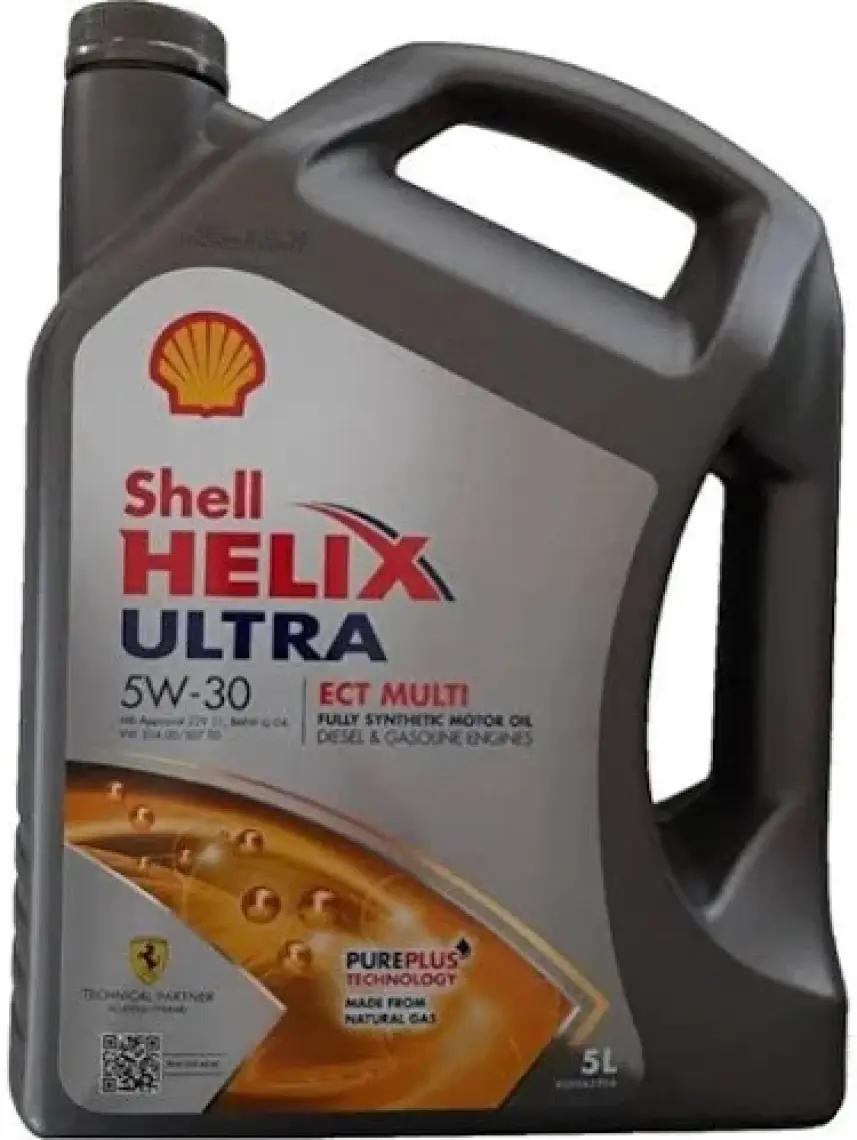 Shell Helix Ultra 5W-30 ECT Multi 5 Litre Partiküllü Motor Yağı ( Üretim Yılı: 2024)