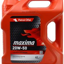 Petrol Ofisi Maxima 20W-50 4 Litre Motor Yağı ( Üretim Yılı :2023 )