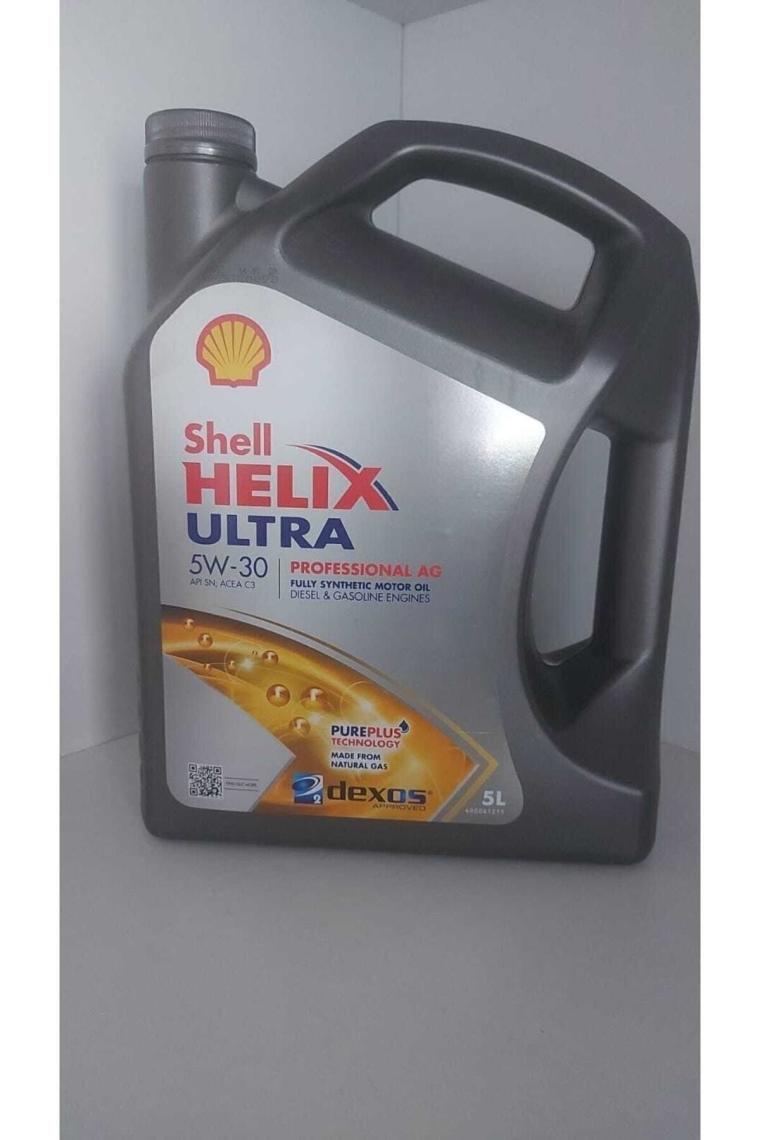 Shell Helix Ultra Professional 5W-30 AG 5 Litre Motor Yağı (Üretim Yılı: 2024)