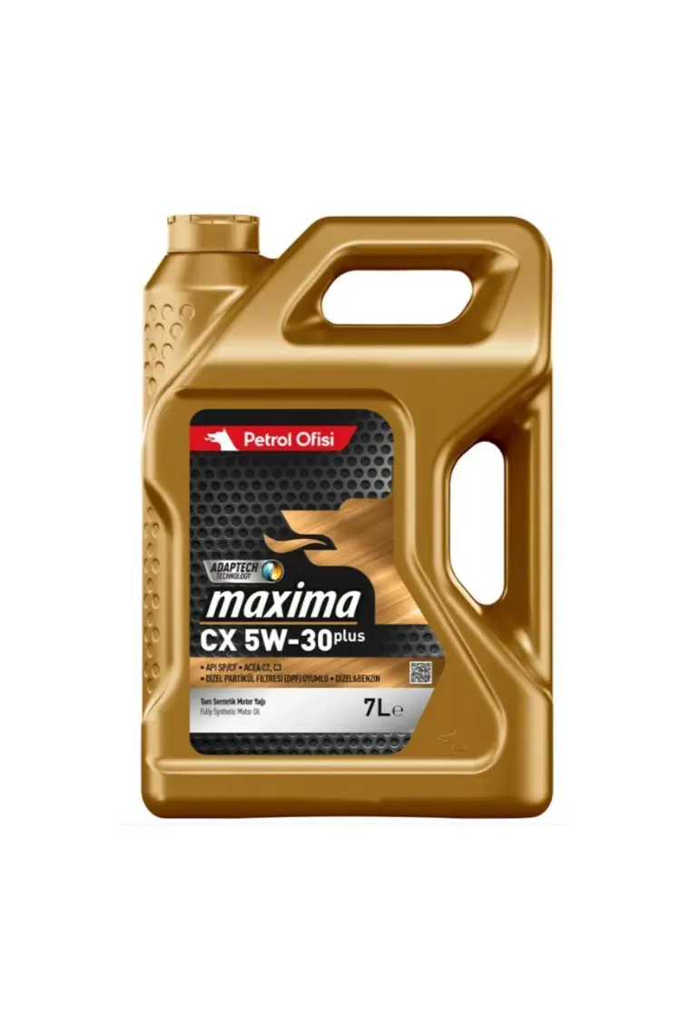 Petrol Ofisi Maxima CX 5W-30 7 Litre Motor Yağı ( Üretim Yılı :2023 )