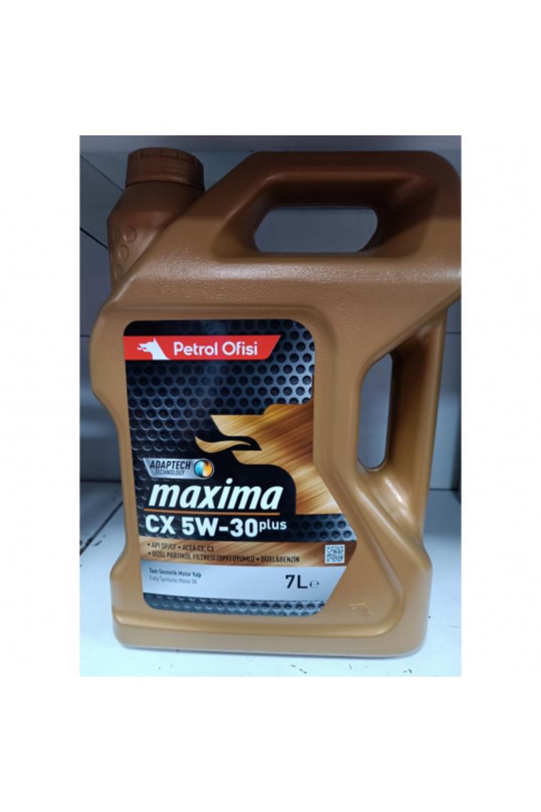Petrol Ofisi Maxima CX 5W-30 7 Litre Motor Yağı ( Üretim Yılı :2023 )